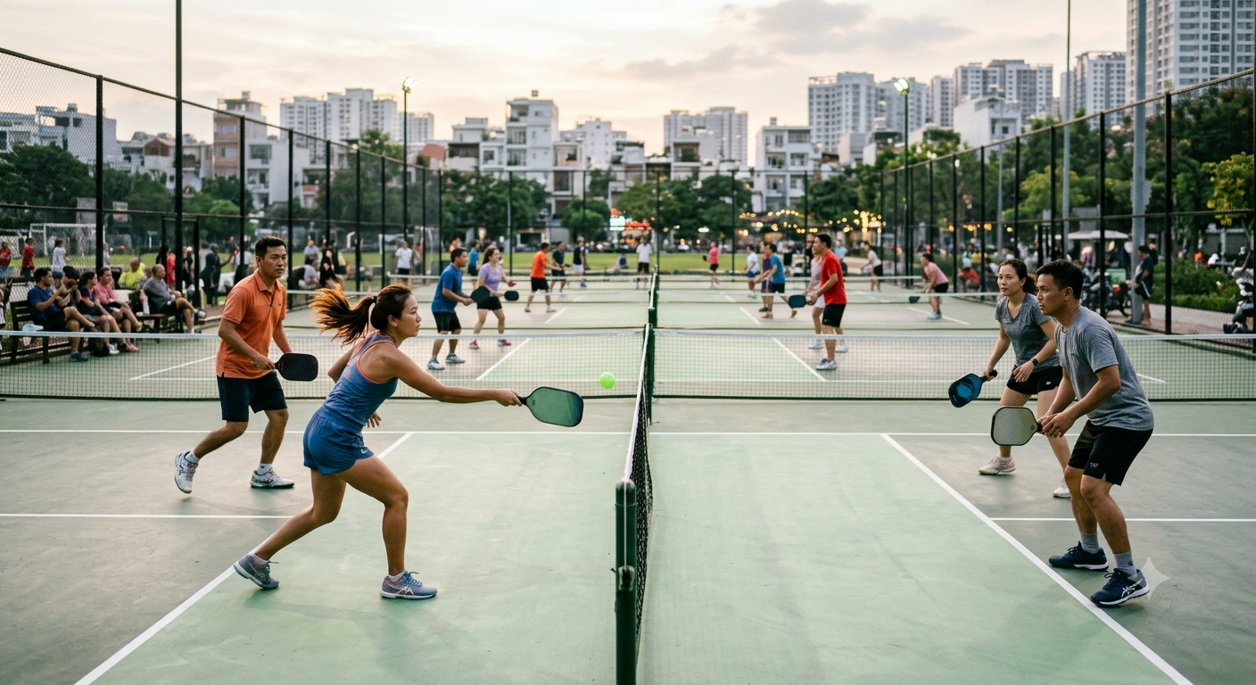 Bối cảnh phát triển của phong trào pickleball tại TP.HCM