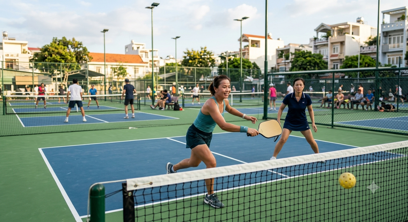 Khám phá 8 địa điểm chơi pickleball Gò Vấp tiêu biểu và Sân Pickleball 152