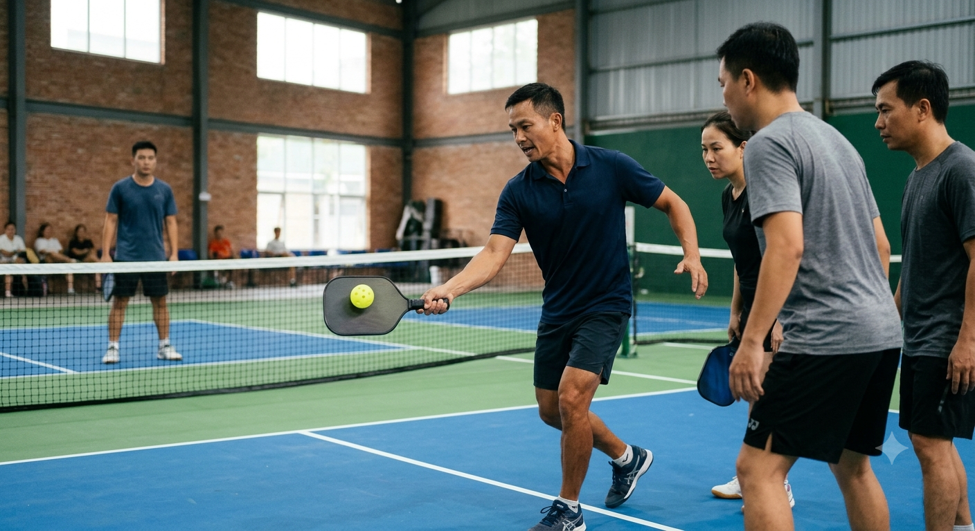 Các phương pháp cốt lõi để kiểm soát lực đánh trong Pickleball